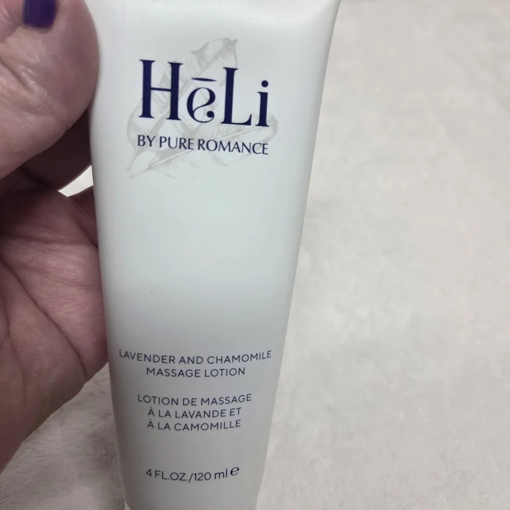 NEW HeLi PR Lavender & Chamomile Massage Lotion - 4 fl oz